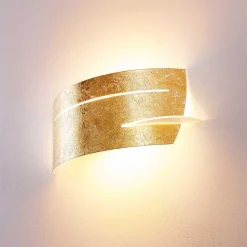 Applique Murale Novara Or, 1 Lumiere