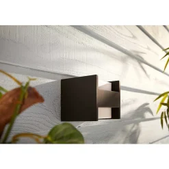 Applique Murale Philips Hue White Fuzo Led Noir, 1 Lumiere