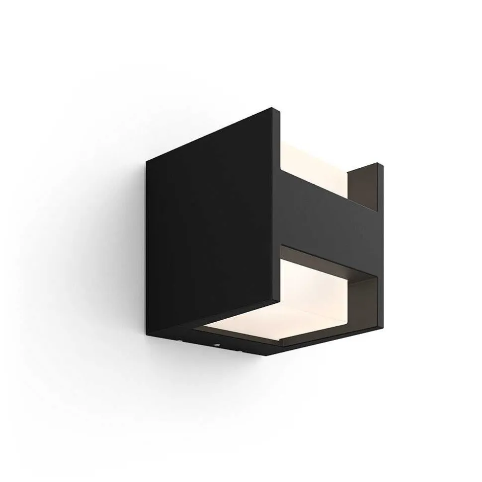 Applique Murale Philips Hue White Fuzo Led Noir, 1 Lumiere