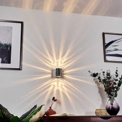 Applique Murale Ponte Chrome, 1 Lumiere