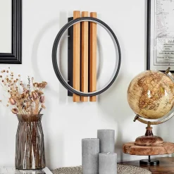 Applique Murale Rodekro Led Ecru, Noir, 1 Lumiere