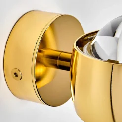 Applique Murale Sapri Or, 1 Lumiere