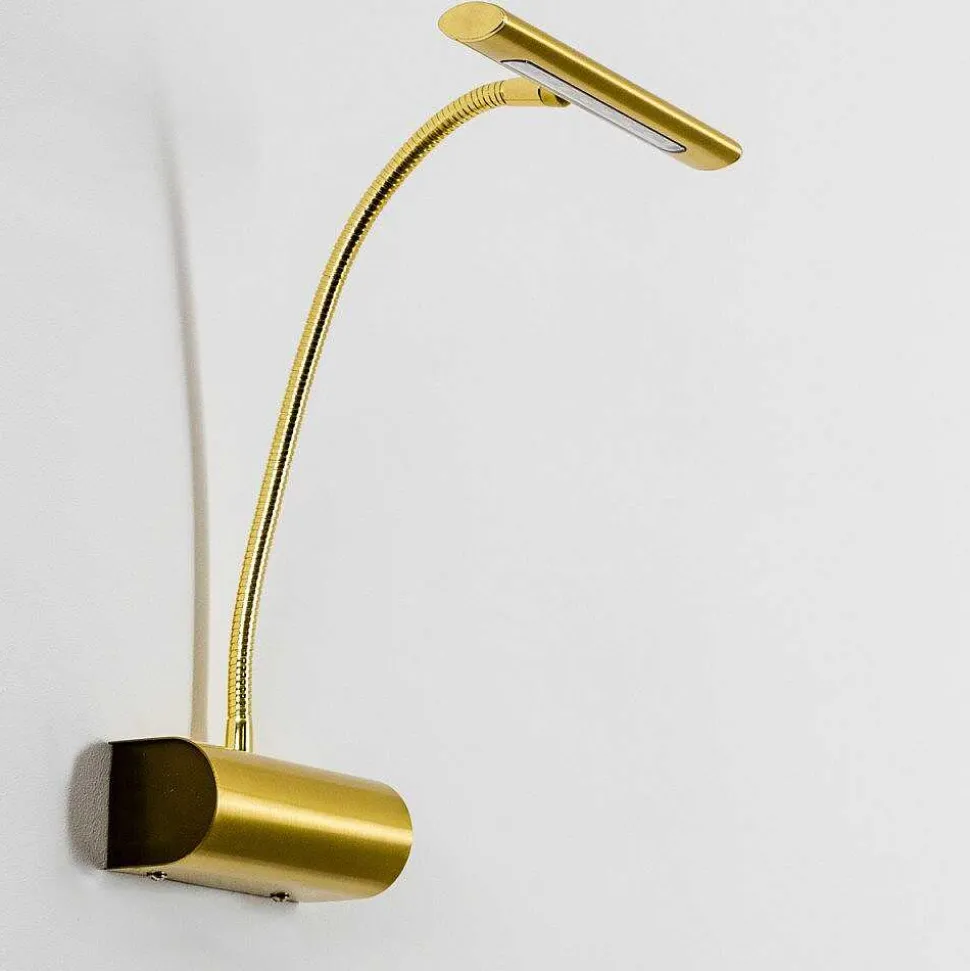 Applique Murale Trio Curtis Led Laiton, 1 Lumiere