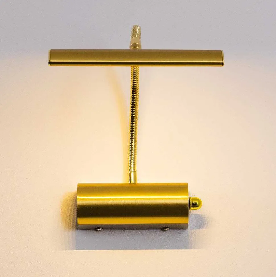 Applique Murale Trio Curtis Led Laiton, 1 Lumiere