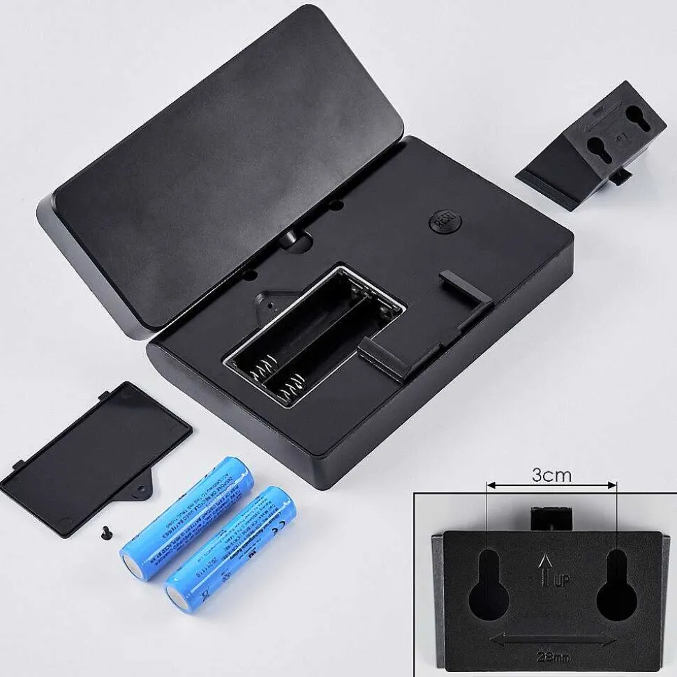 Applique Solaire Estampes Led Anthracite, 1 Lumiere, Detecteur De Mouvement