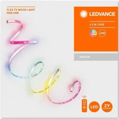 Bande Led Ledvance Mood Light Blanc, 1 Lumiere, Changeur De Couleurs