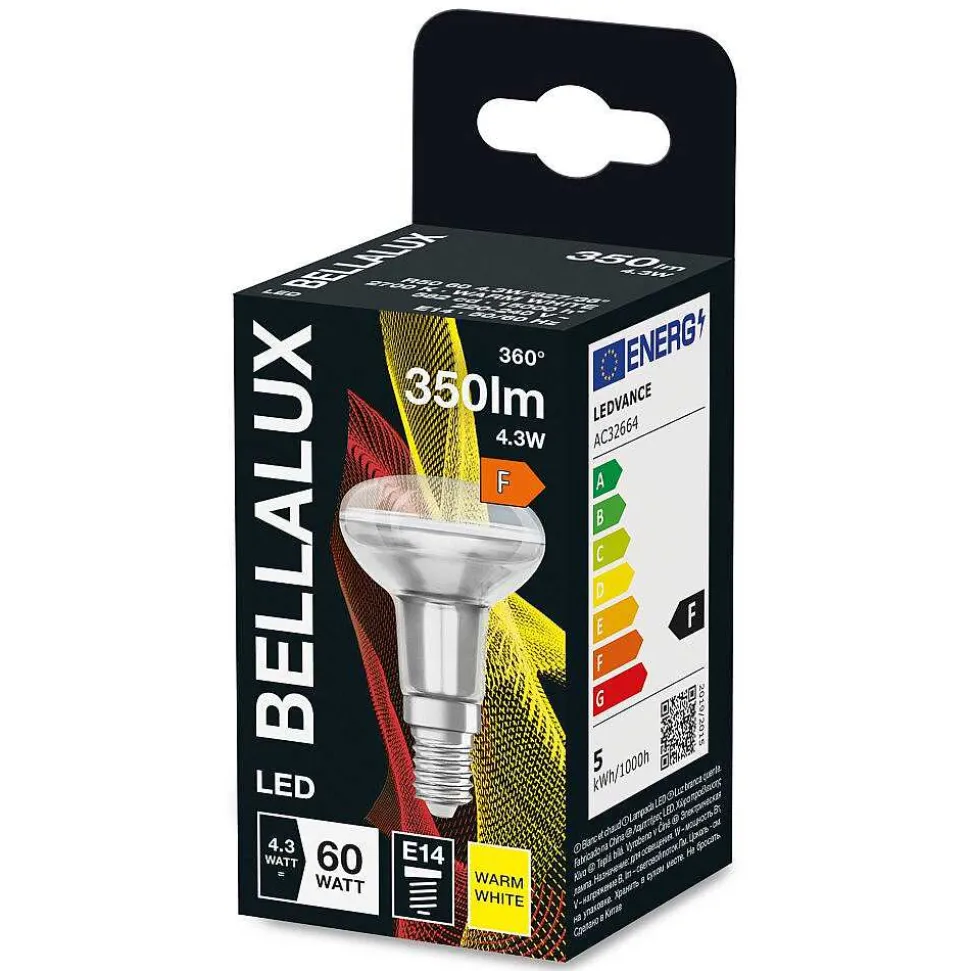 Bellalux® R50 Led E14 4,3 Watt 2700 Kelvin 350 Lumen