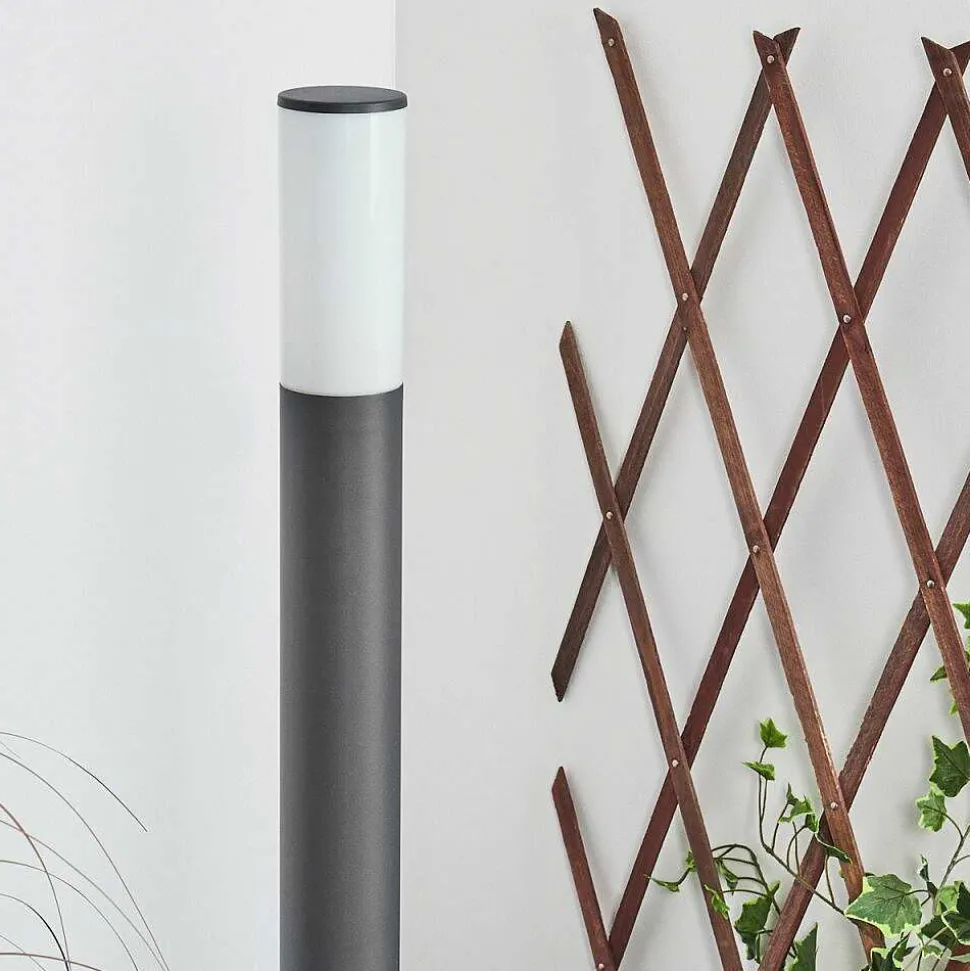 Borne Lumineuse Caserta Anthracite, 1 Lumiere