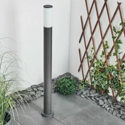 Borne Lumineuse Caserta Anthracite, 1 Lumiere