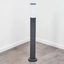 Borne Lumineuse Caserta Anthracite, 1 Lumiere