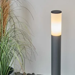Borne Lumineuse Caserta Anthracite, 1 Lumiere