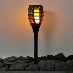 Borne Lumineuse Joinville Led Noir, 1 Lumiere