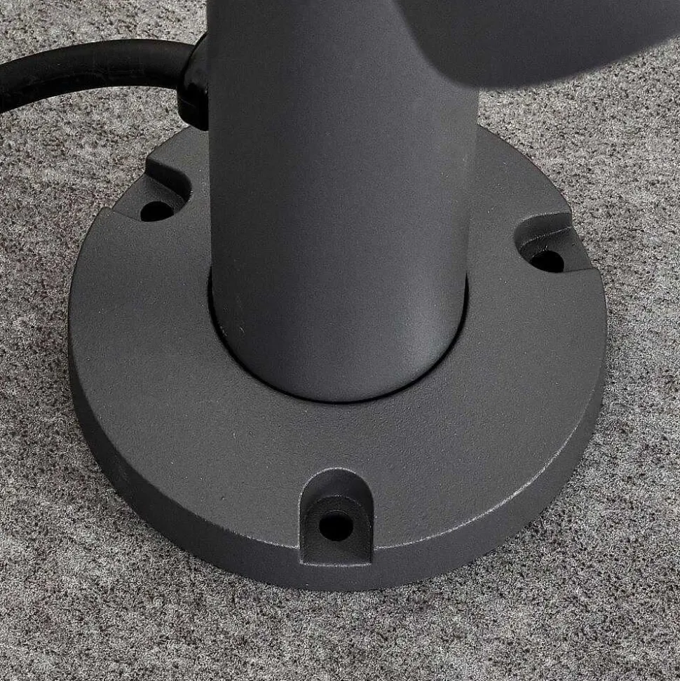 Borne Lumineuse Moroni Led Anthracite, 1 Lumiere