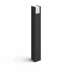 Borne Lumineuse Philips Hue White Fuzo Led Noir, 1 Lumiere