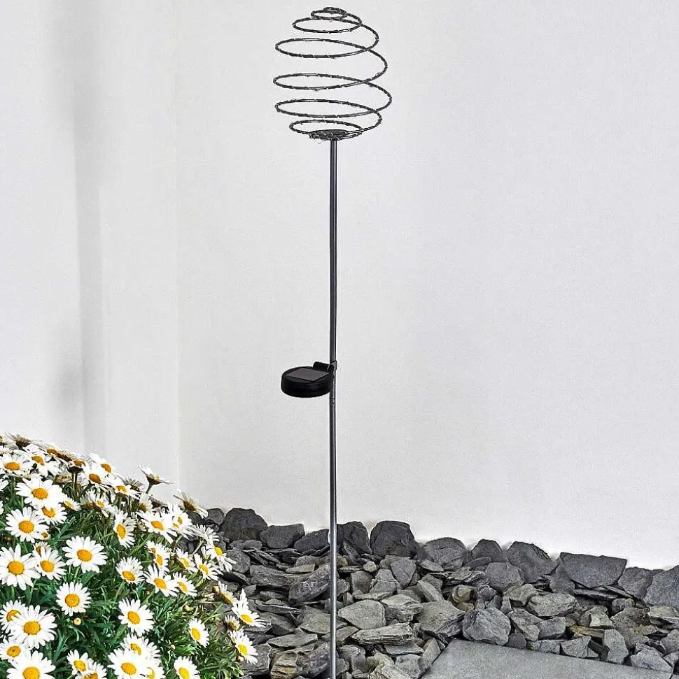 Borne Lumineuse Zermatt Led Argente, 28 Lumieres