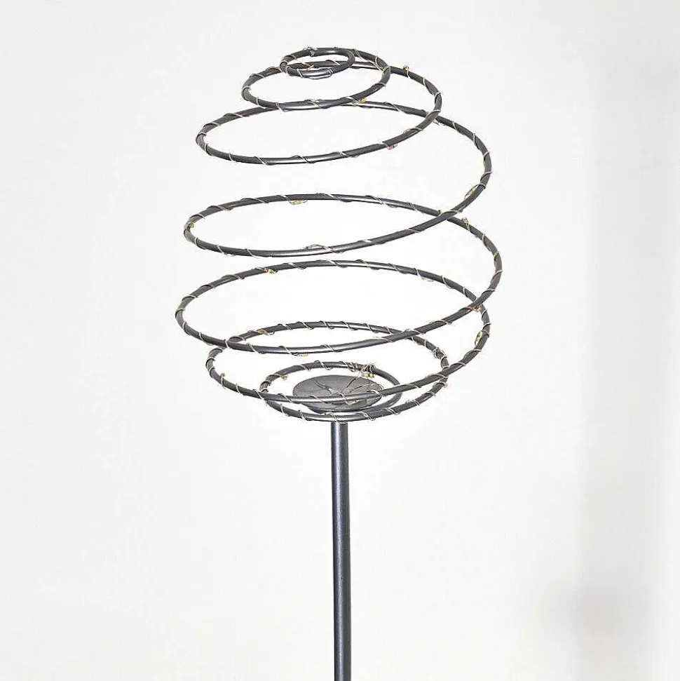 Borne Lumineuse Zermatt Led Argente, 28 Lumieres