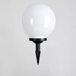 Boule Lumineuse Campinas Led Noir, Blanc, 1 Lumiere
