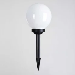 Boule Lumineuse Campinas Led Noir, Blanc, 1 Lumiere