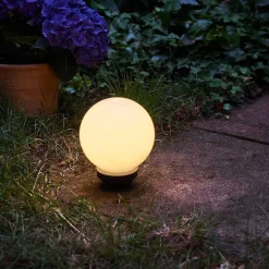 Boule Lumineuse Campinas Led Noir, Blanc, 1 Lumiere