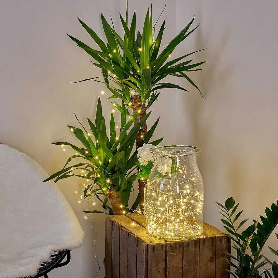 Guirlande Solaire Pistoia Led Blanc, 120 Lumieres