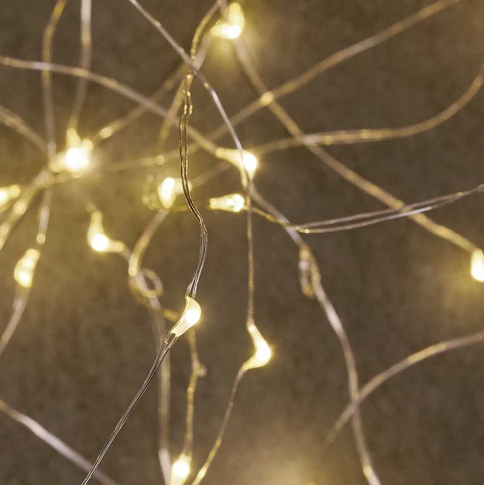 Guirlande Solaire Pistoia Led Blanc, 120 Lumieres