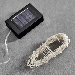 Guirlande Solaire Pistoia Led Blanc, 120 Lumieres