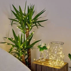 Guirlande Solaire Pistoia Led Blanc, 120 Lumieres