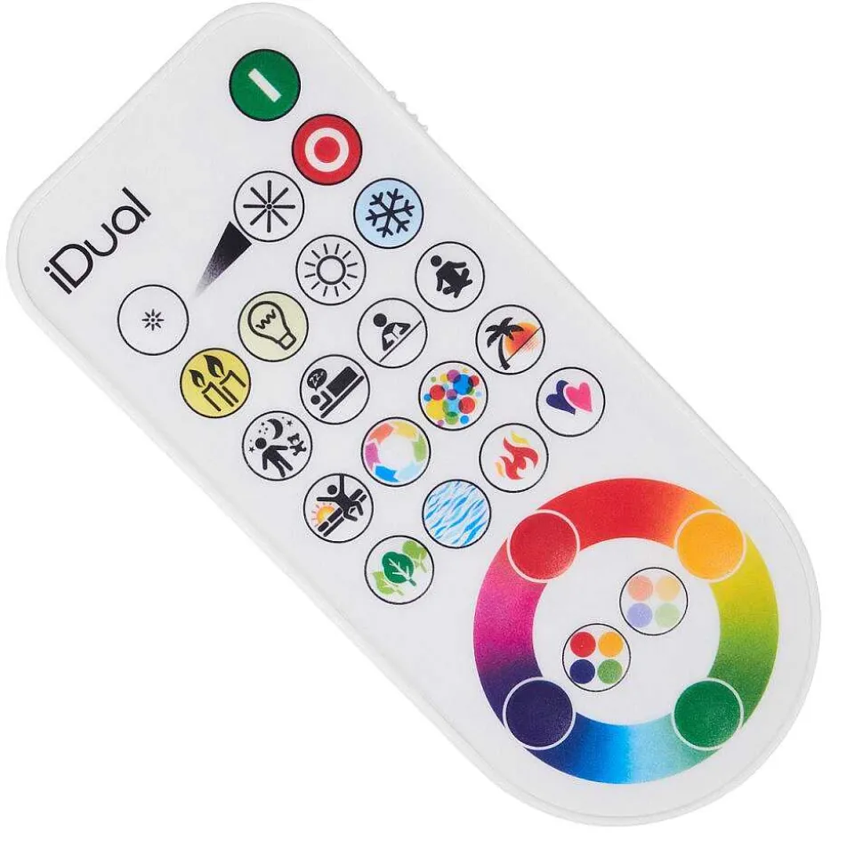 Idual E14 Led Rgb 7 Watt 2200-6500 Kelvin 470 Lumen Lot De 2 Avec Telecommande