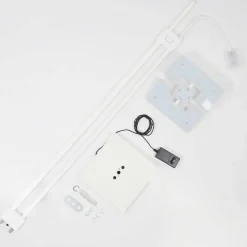 Lampadaire A Vasque Janze Led Blanc, 2 Lumieres