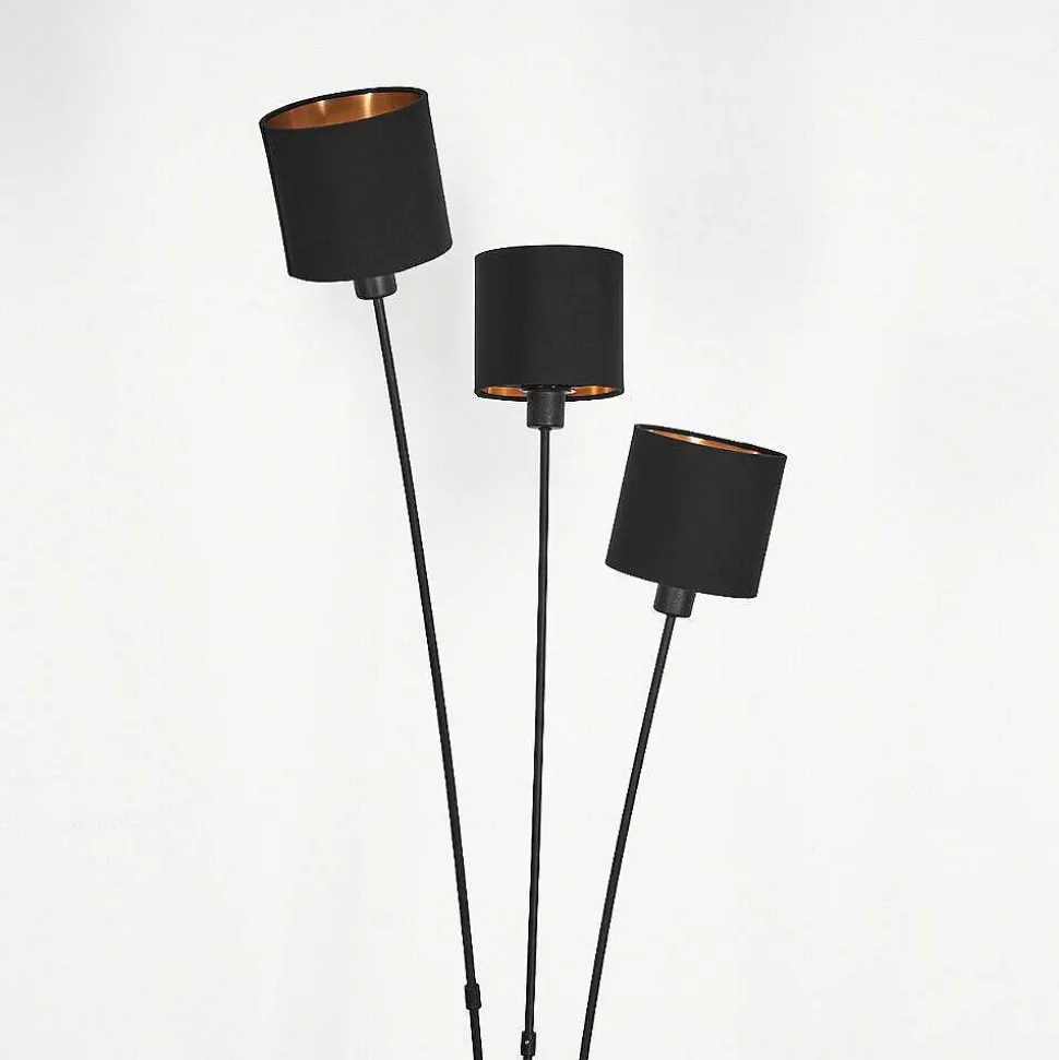 Lampadaire Alsen Noir, 3 Lumieres