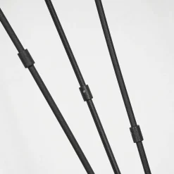 Lampadaire Alsen Noir, 3 Lumieres