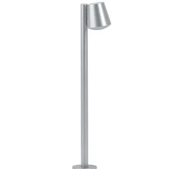 Lampadaire D'Exterieur Eglo Connect Caldiero Led Acier Inoxydable, 1 Lumiere