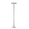 Lampadaire Paul-Neuhaus Q-Vito Led Acier Brosse, 3 Lumieres, Telecommandes
