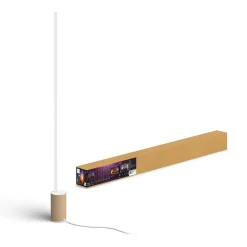 Lampadaire Philips Hue Gradient Signe Oak Led Ecru, Blanc, 1 Lumiere