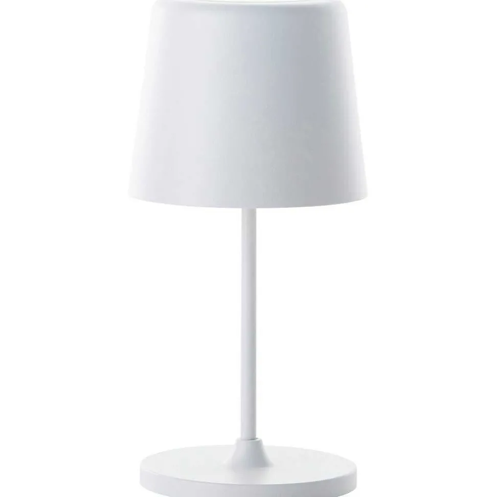 Lampe A Poser Brilliant Kaami Led Blanc, 1 Lumiere