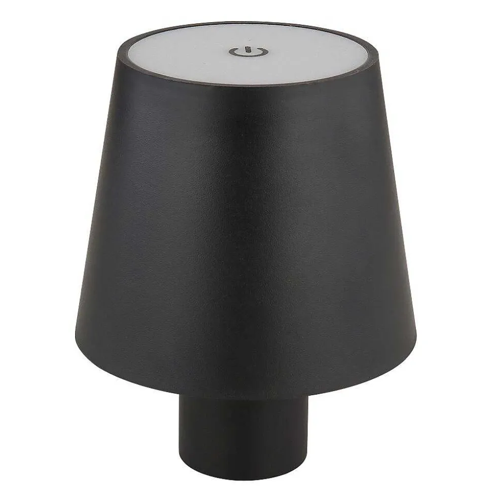 Lampe A Poser Globo Vannie Led Noir, Blanc, 1 Lumiere