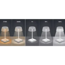 Lampe A Poser Konstsmide Scilla Led Noir, 1 Lumiere