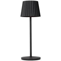 Lampe A Poser Lucide Justine Led Noir, 1 Lumiere