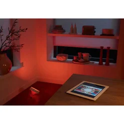 Lampe De Table, Kit D'Extension Philips Hue Ambiance White & Color Iris Led Transparent, Blanc, 1 Lumiere, Changeur De Couleurs