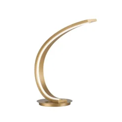 Lampe De Table Paul Neuhaus Q-Vito Led Laiton, 1 Lumiere, Telecommandes