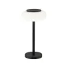 Lampe De Table Paul Neuhaus Q-Etienne Led Noir, 1 Lumiere, Telecommandes