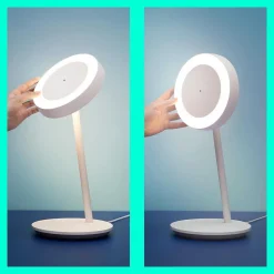 Lampe De Table Philips Wiz Office Led Blanc, 1 Lumiere