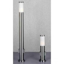 Lampe D'Exterieur Globo Boston Acier Inoxydable, 1 Lumiere