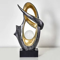 Lampe Solaire Benevento Led Or, Argente, 1 Lumiere