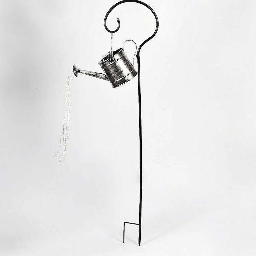 Lampe Solaire Dalen Led Noir, Argente, 28 Lumieres