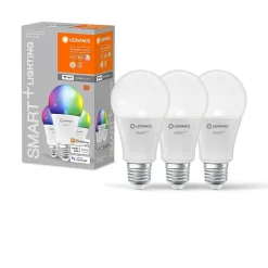 Ledvance Smart+ Wifi Lot De 3 Led E27 14 Watt 2700-6500 Kelvin 1521 Lumen