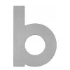 Lettre B Albert 931 Acier Inoxydable