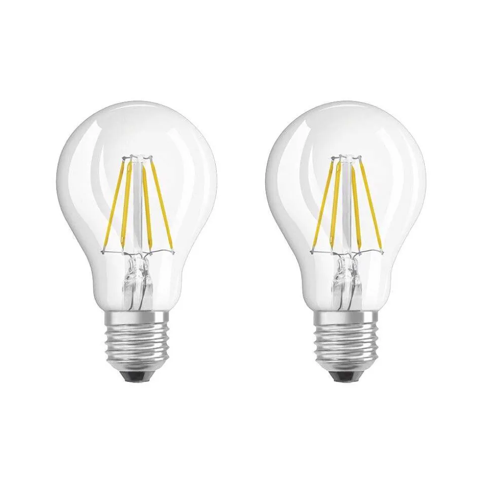 Lot De 2 Osram Led E27 4 Watt 2700 Kelvin 470 Lumen