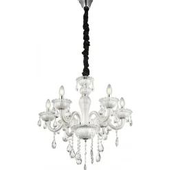 Lustre Globo Blanc, 6 Lumieres