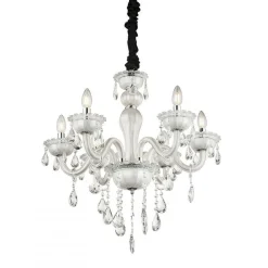 Lustre Globo Blanc, 6 Lumieres